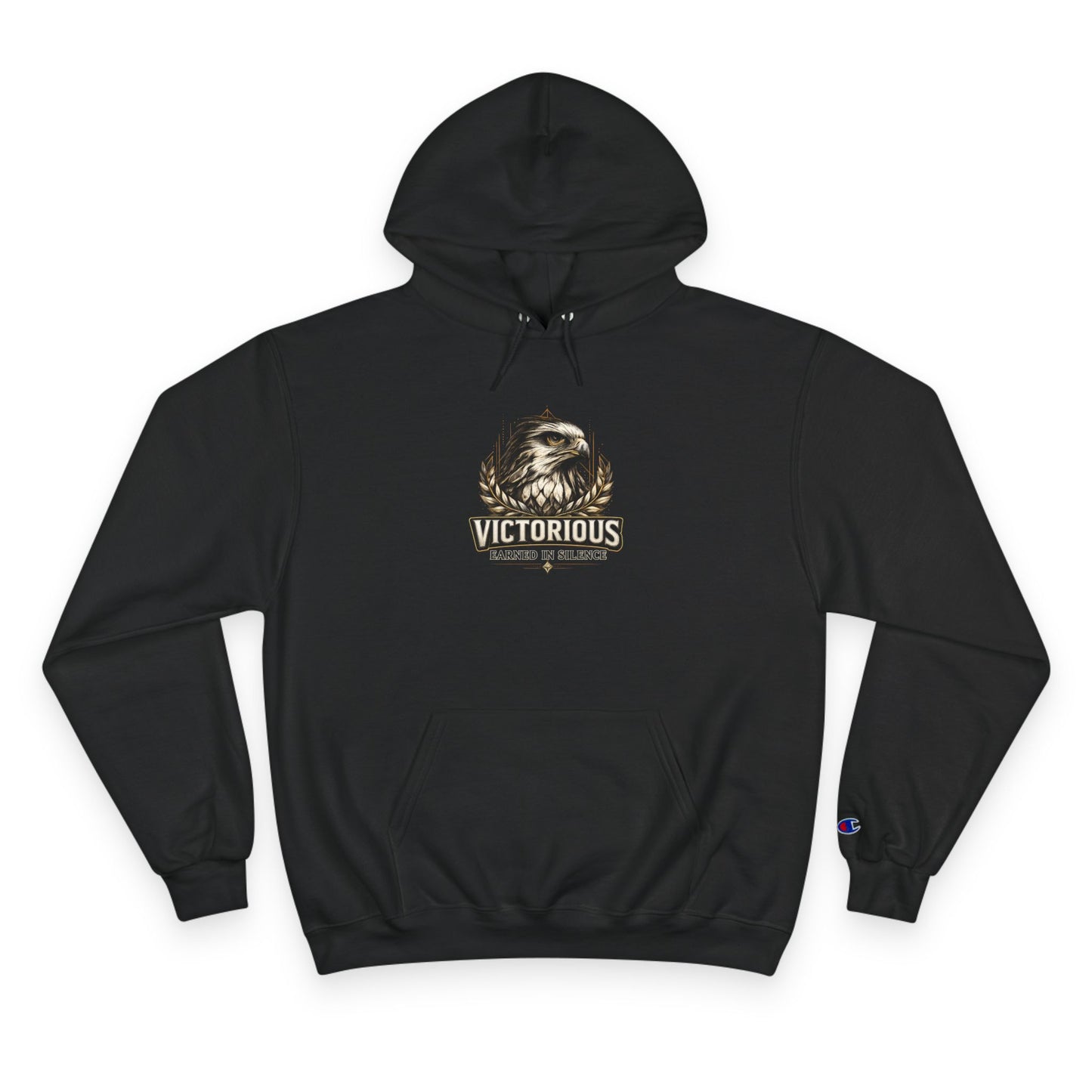 Victorious Eagle Hoodie — "Victorious: Proven in Action" Champion Pullover