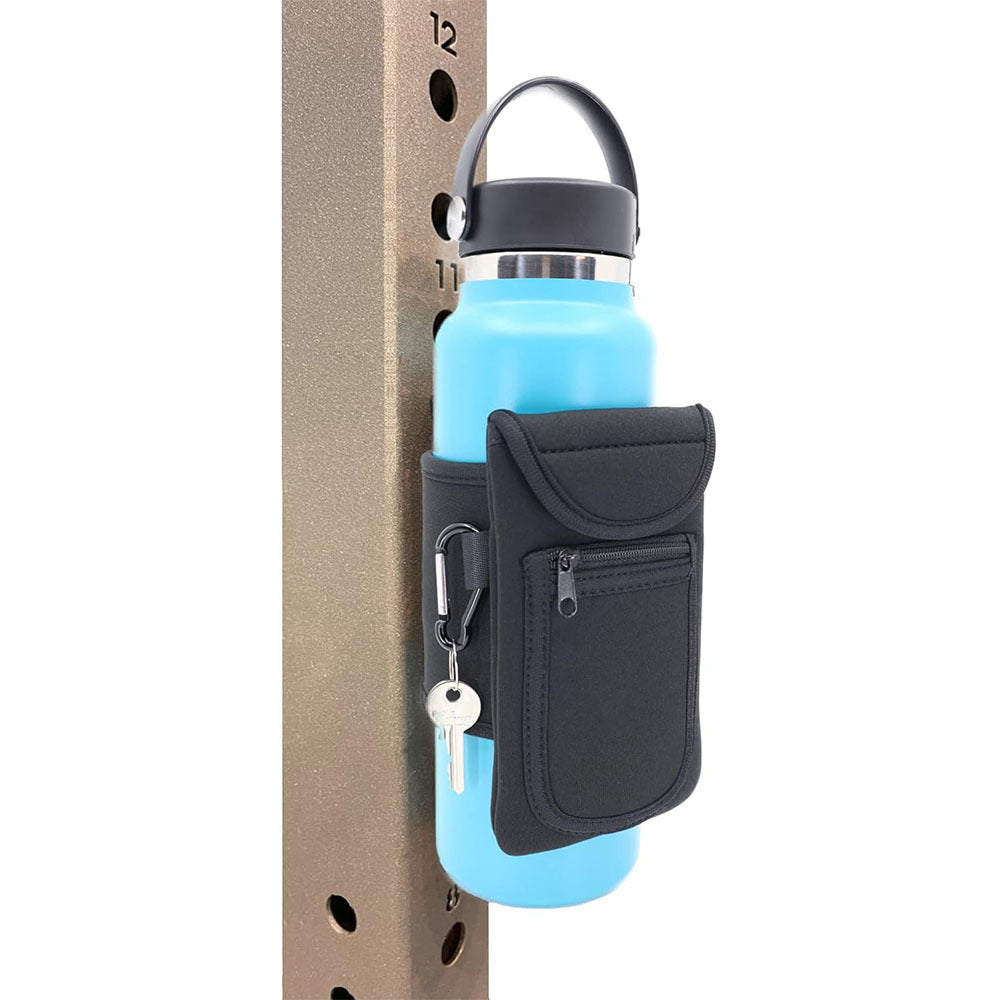 gym kettle cover with mobile phone storage pocket