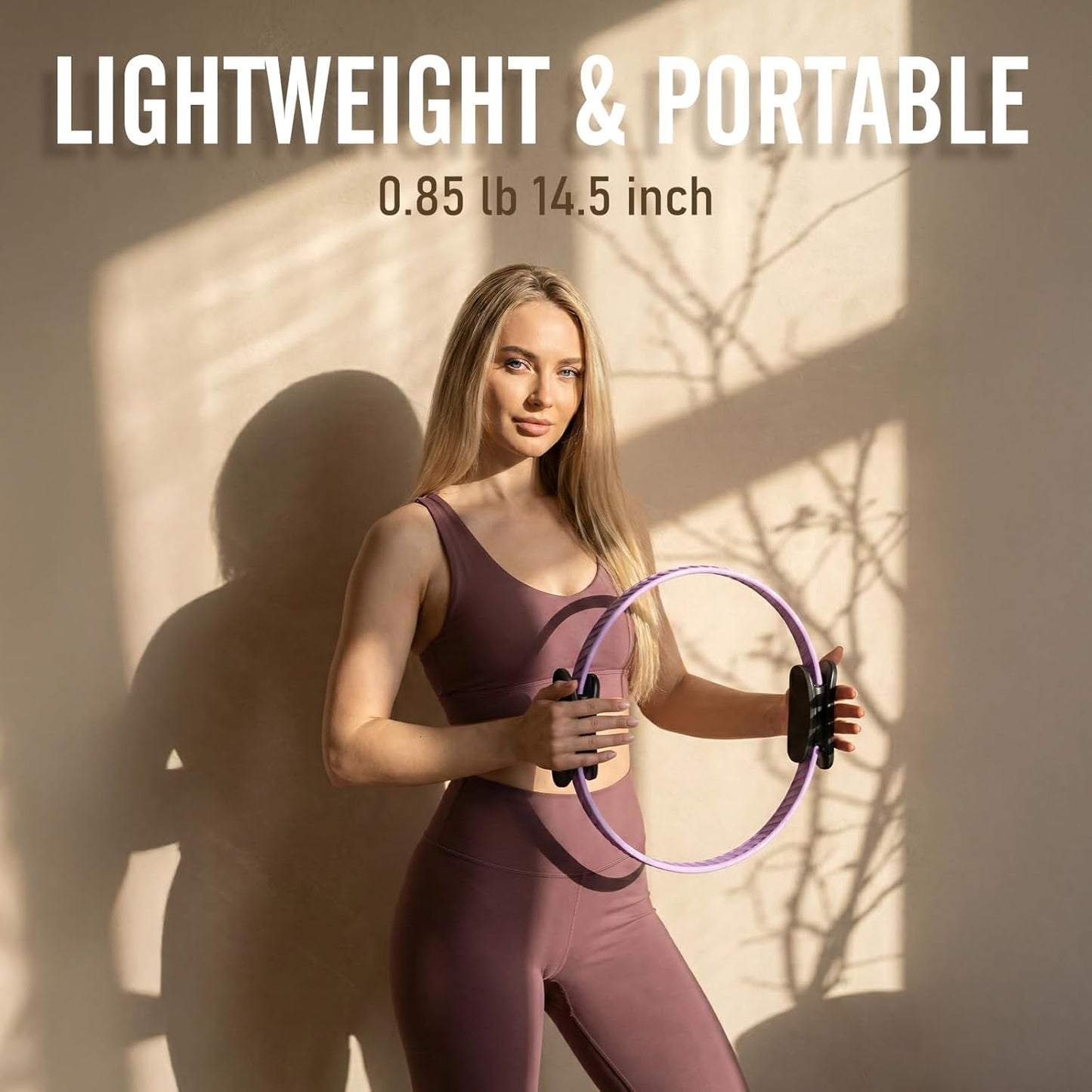 pilates ring kit for women beginners full body toning