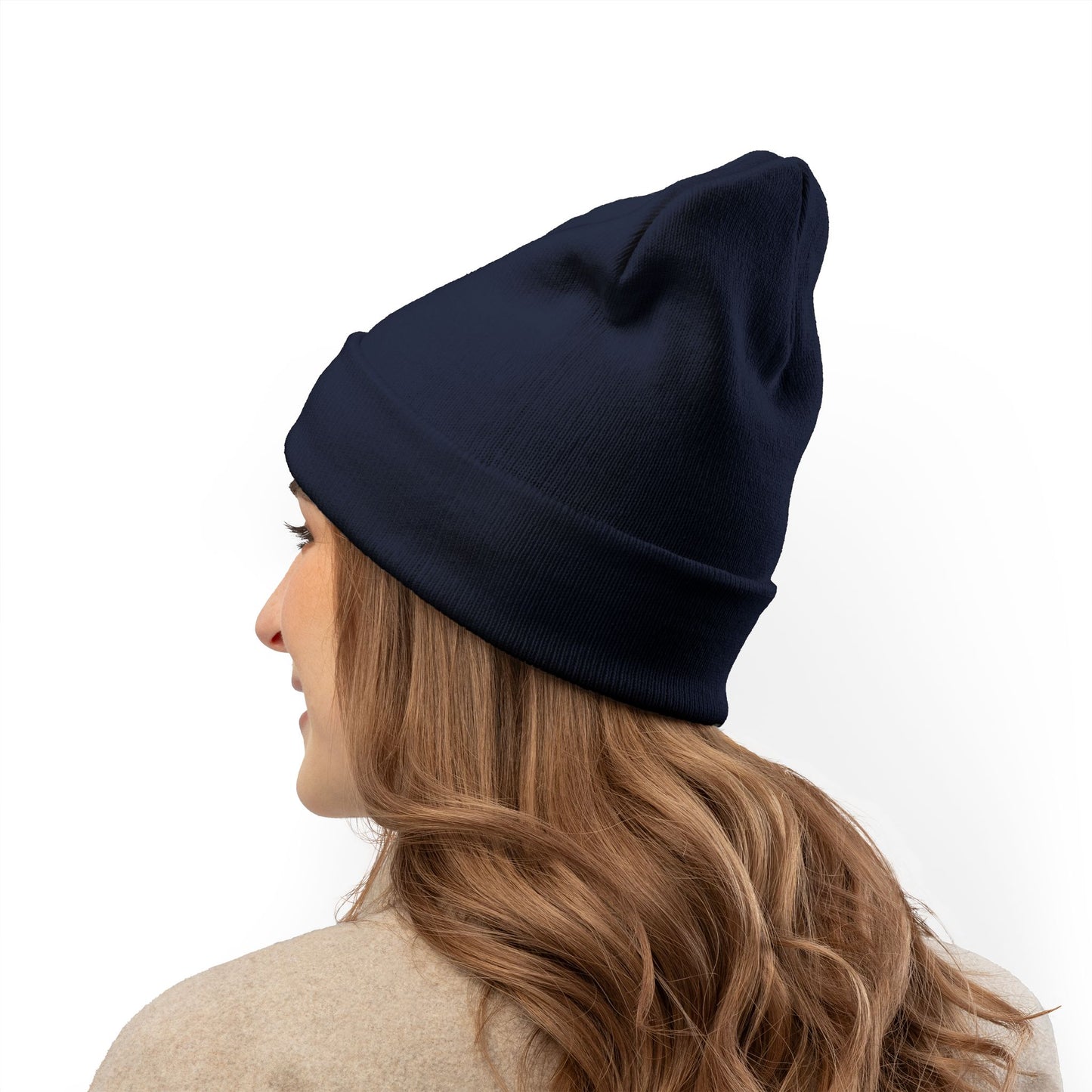 Knit Beanie (Embroidery)