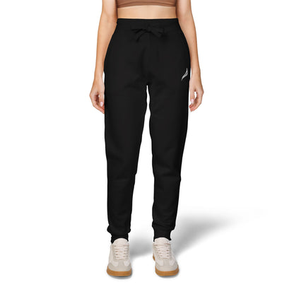 Embroidered Fleece Sweatpants — Cozy Minimalist Joggers