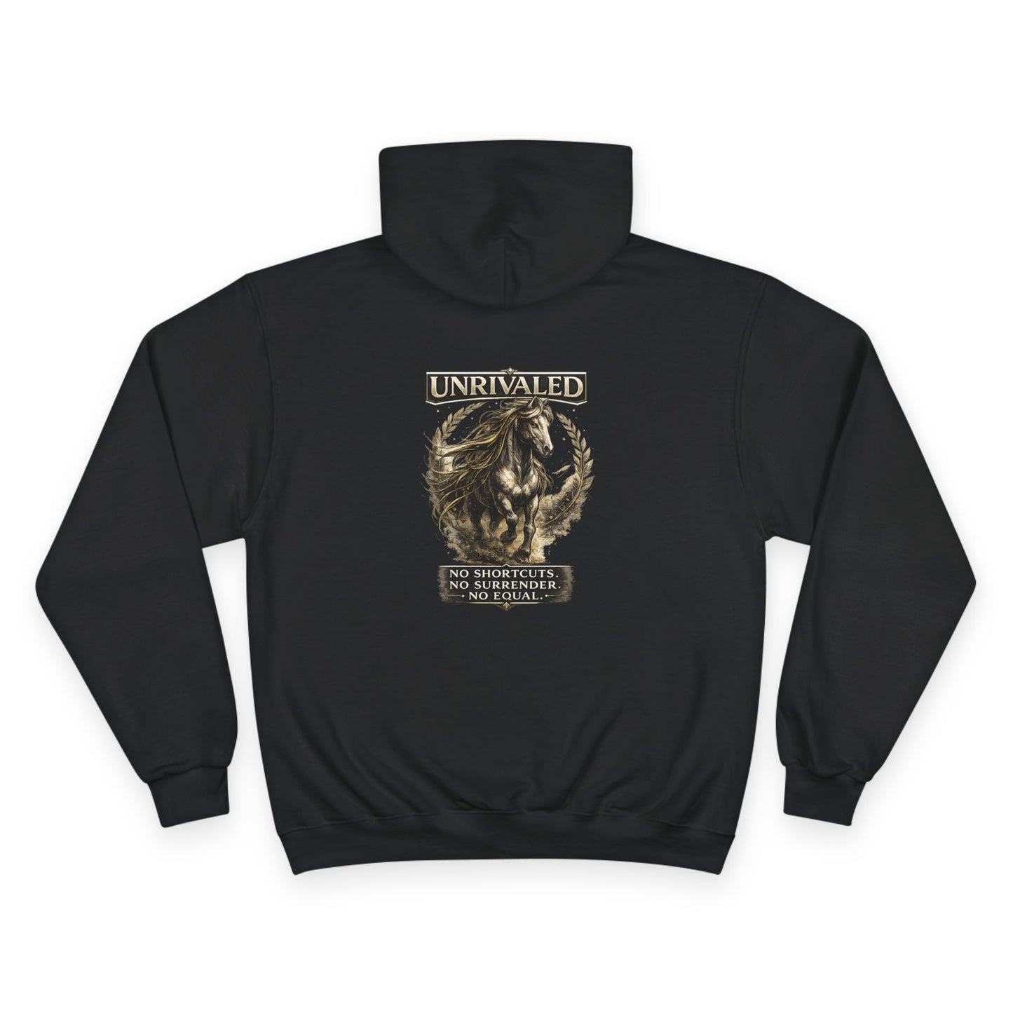 Champion Hoodie — 'Unrivaled' Galloping Horse Graphic Hoodie