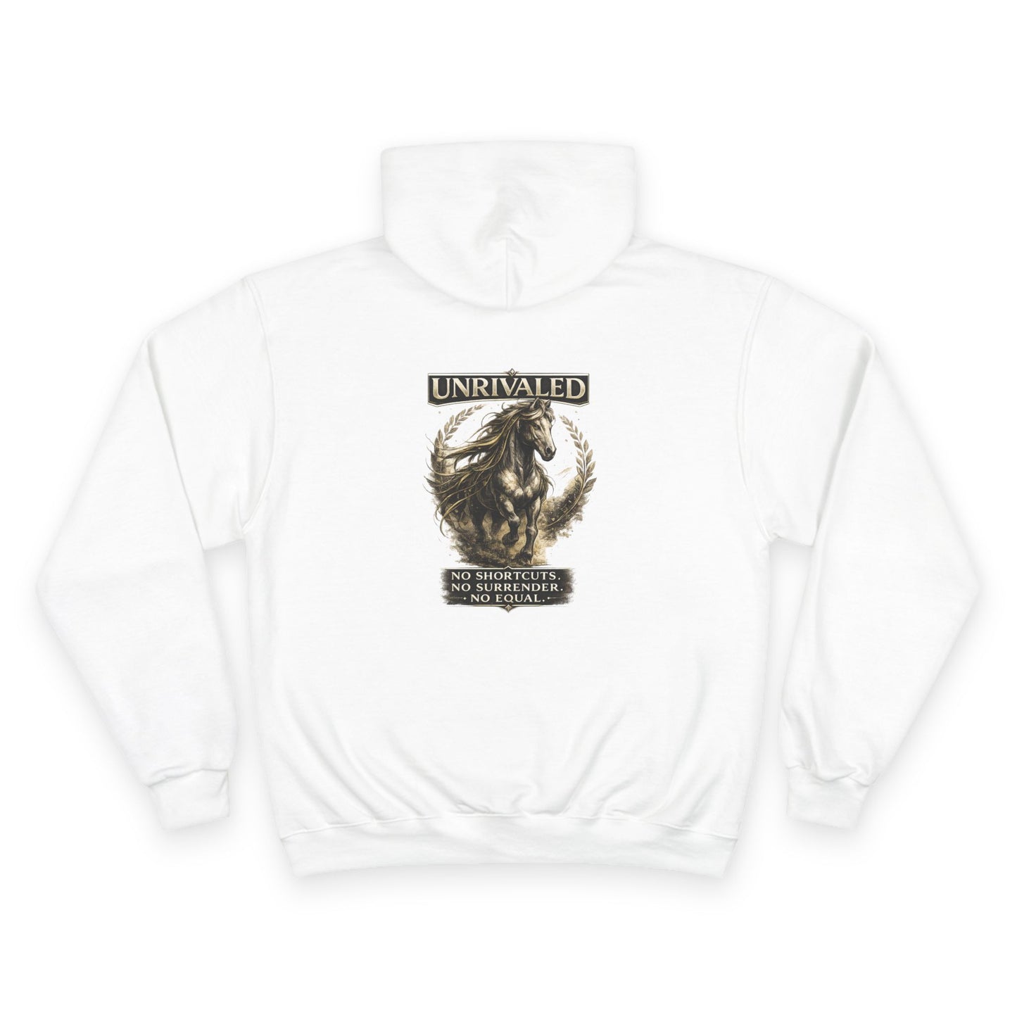 Champion Hoodie — 'Unrivaled' Galloping Horse Graphic Hoodie