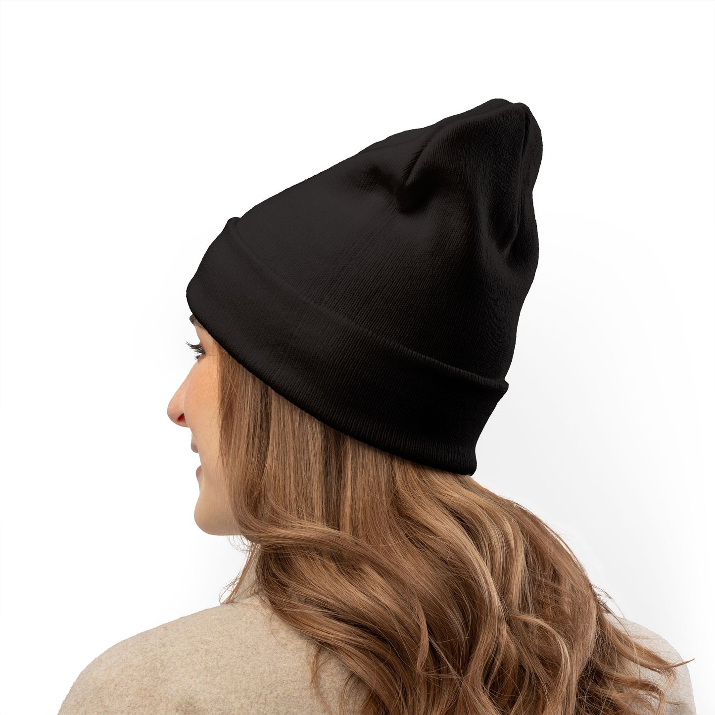 Knit Beanie (Embroidery)