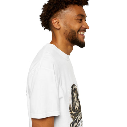 Victorious Eagle T‑Shirt — "Victorious: Earned in Silence / Proven in Action" Graphic Tee