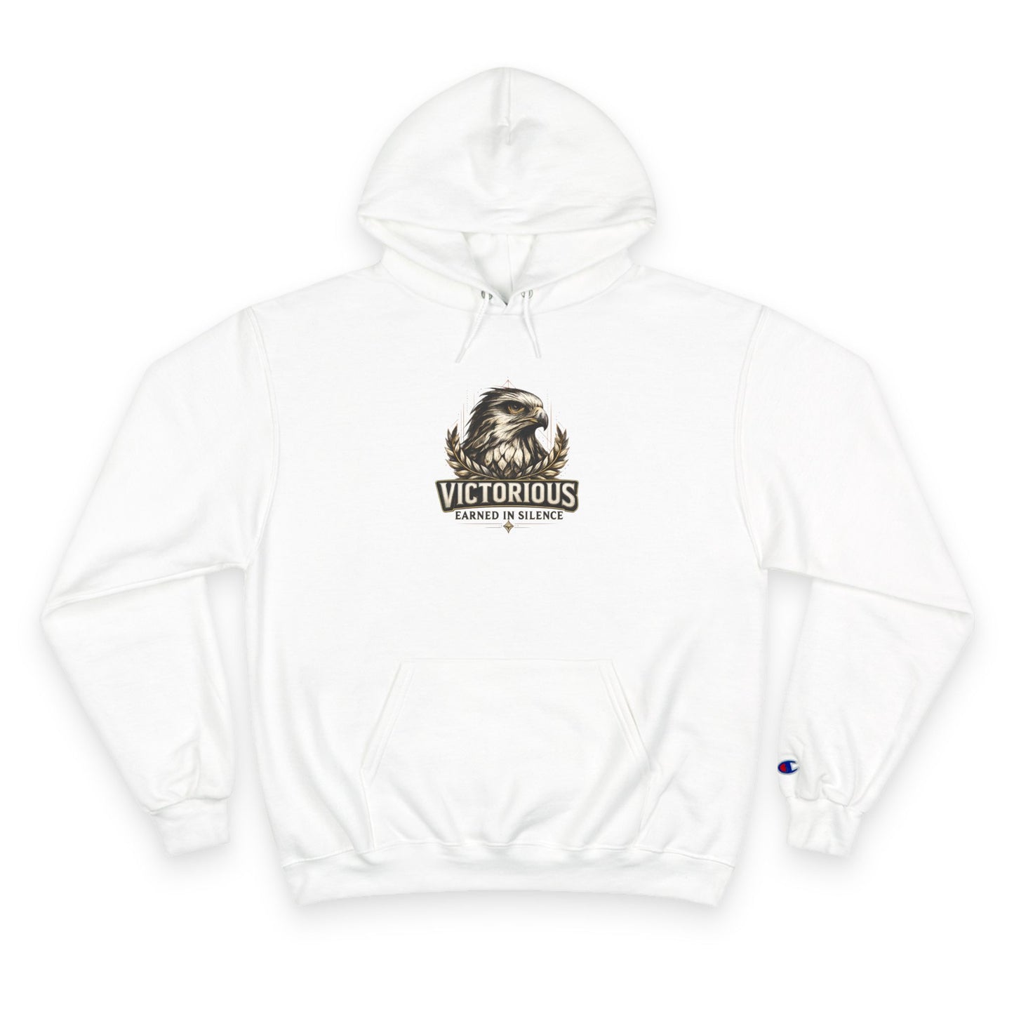 Victorious Eagle Hoodie — "Victorious: Proven in Action" Champion Pullover