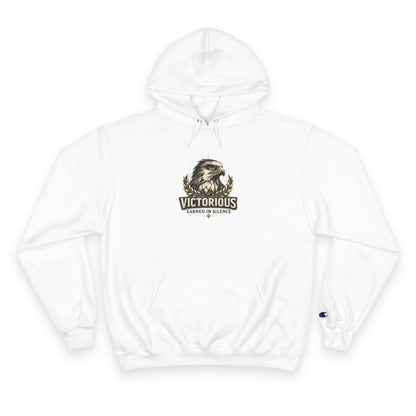 Victorious Eagle Hoodie — "Victorious: Proven in Action" Champion Pullover