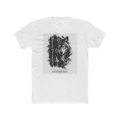Wolf 'Relentless' Graphic Tee — Vintage Mountain Wolf T-Shirt