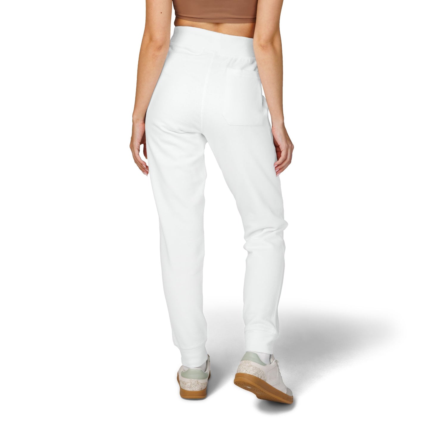 Embroidered Fleece Sweatpants — Cozy Minimalist Joggers