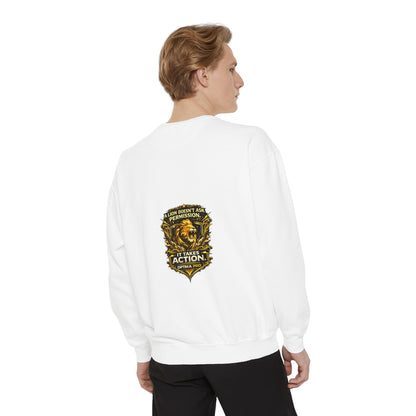 Unisex Garment-Dyed Sweatshirt