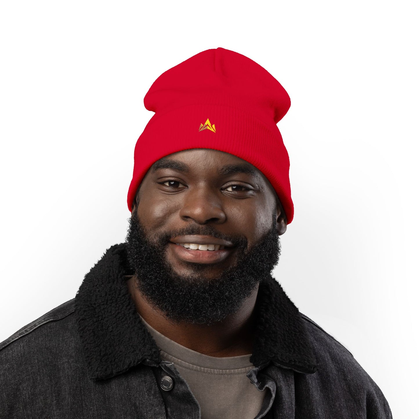 Knit Beanie (Embroidery)