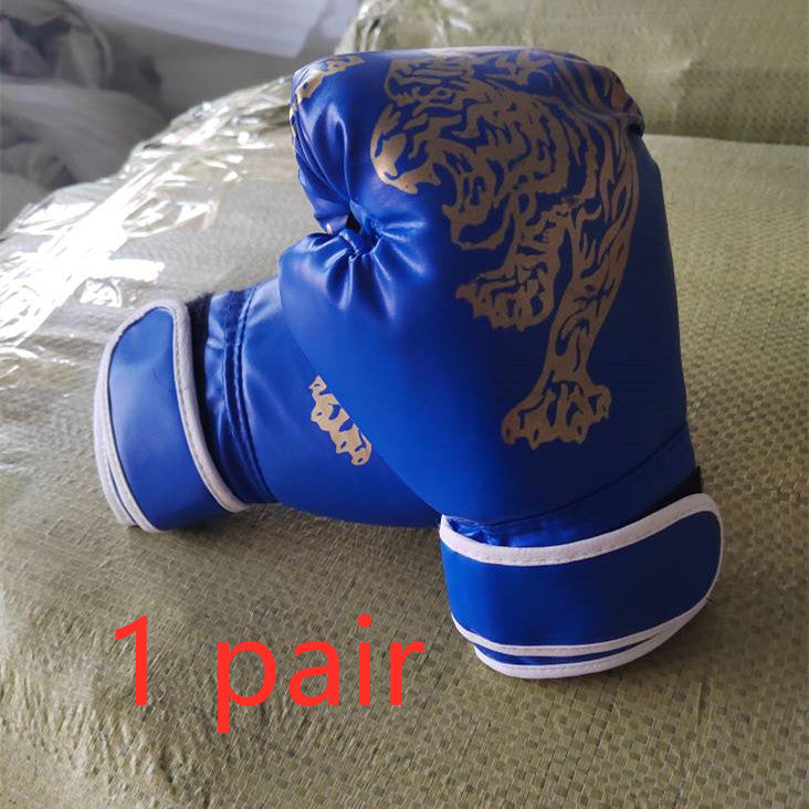 Flame Tiger boxing gloves for training and sparring
