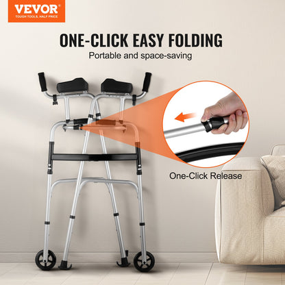 Front Wheeled Mobility Aid For Elderly Handicapped Disabled