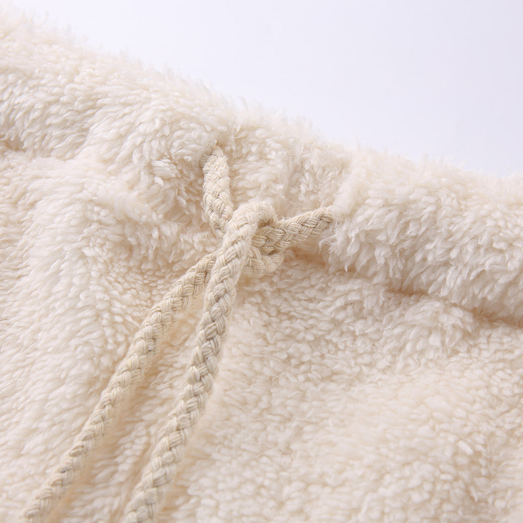 Ladies Plush Home Clothes