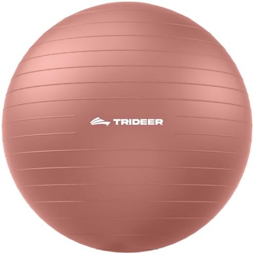 Trideer exercise ball with quick pump included