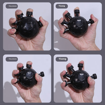 adjustable hand grip strengthener for fingers and forearms