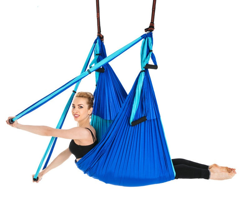 aerial fitness hammock for yoga and pilates practice

