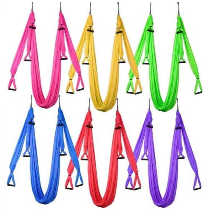 aerial yoga hammock for home stretching workouts

