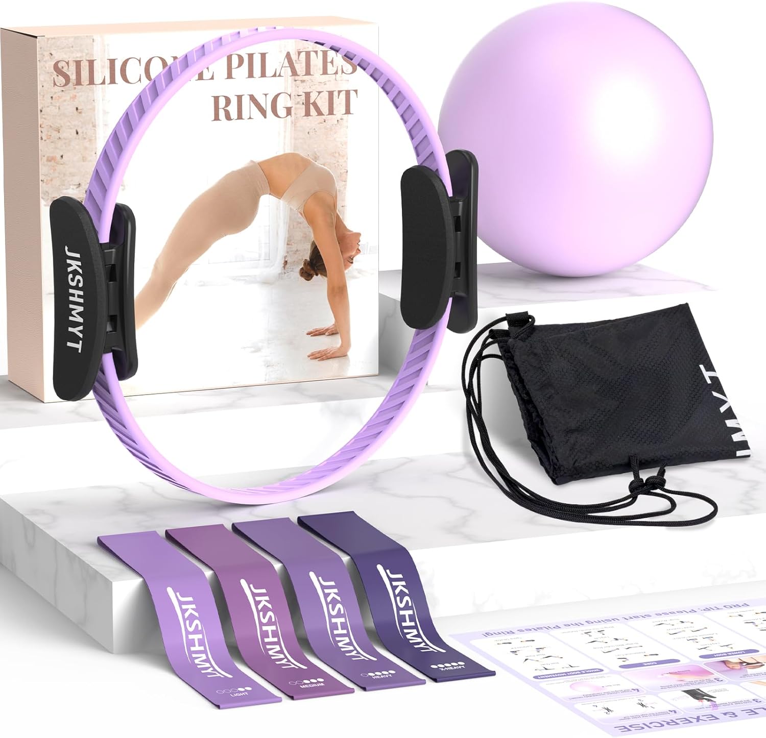beginner pilates workout kit for home fitness training
