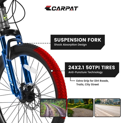 beginner trail bike for teens 24 inch