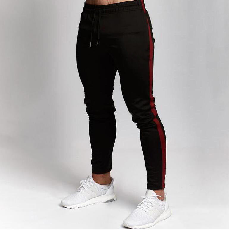 breathable slim gym trousers for men daily workouts