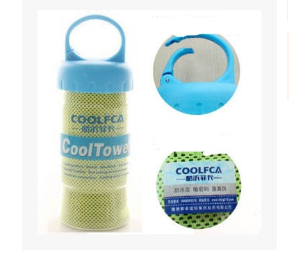 cold feeling workout towel for summer training