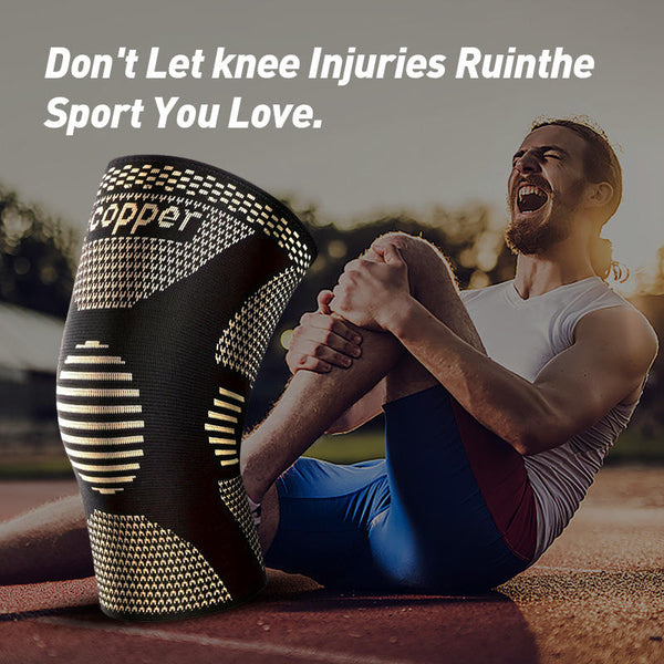 compression knee pads for sports and yoga training