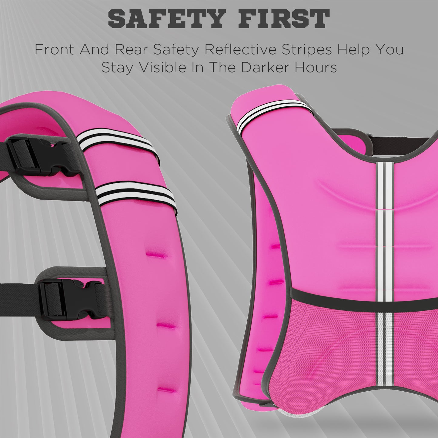 Body Weighted Vest with Pocket for Fitness and Strength Training