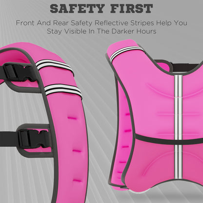 Body Weighted Vest with Pocket for Fitness and Strength Training