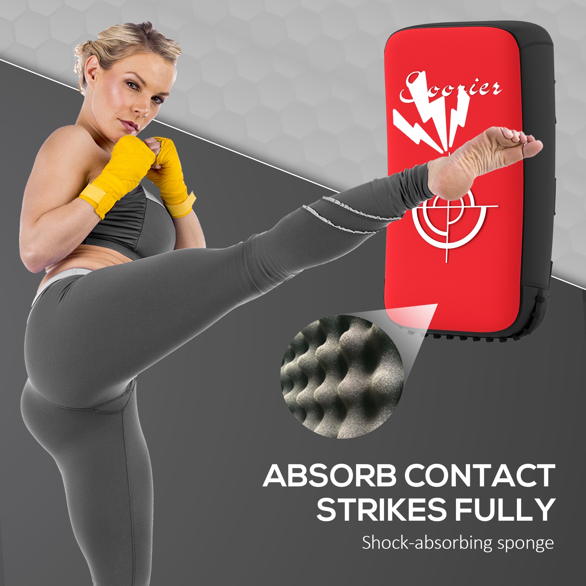 durable kick shield pad for home and gym workouts
