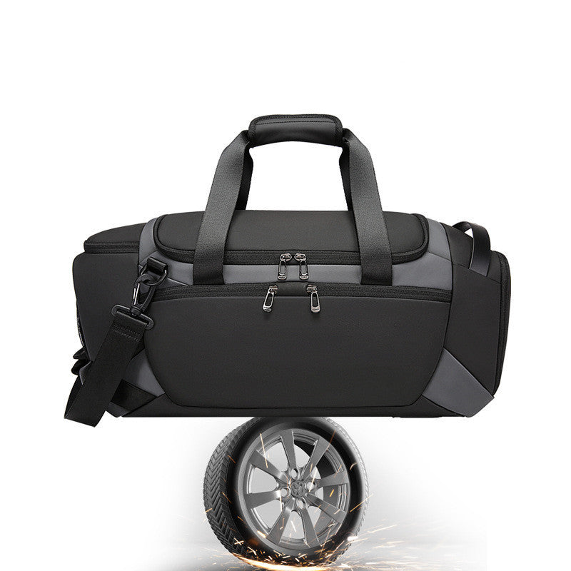 durable travel gym bag for men active lifestyle

