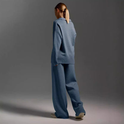 fashion sport trousers set for women daily wear
