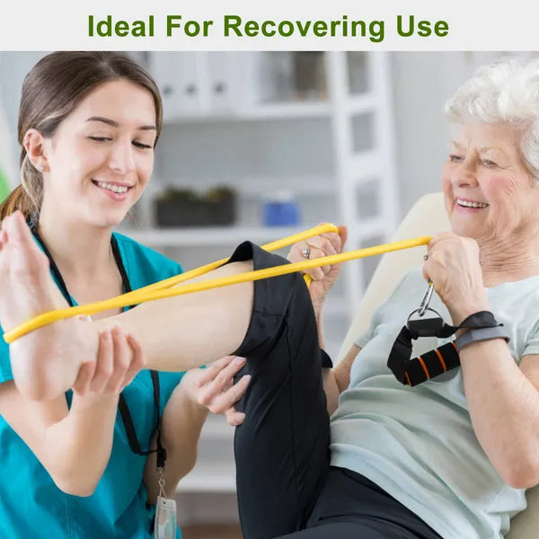 fitness exercise tubes for strength training and stretching