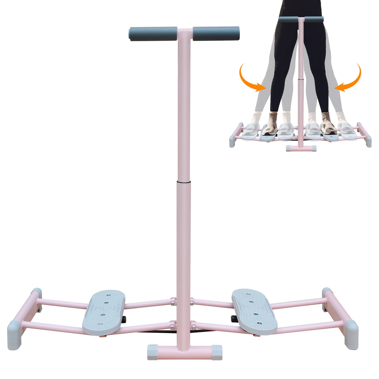 foldable ski exercise machine for home fitness training
