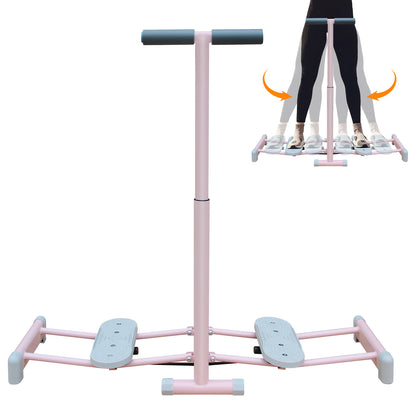 foldable ski exercise machine for home fitness training
