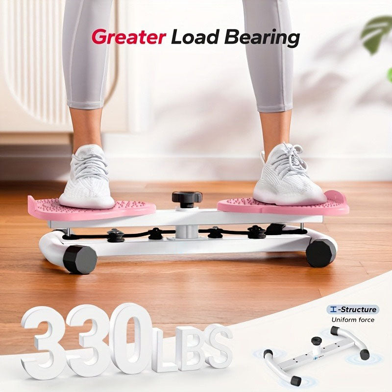 home gym waist twist equipment with foot massage
