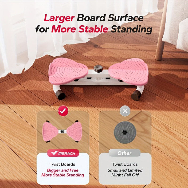 home gym waist twist equipment with foot massage
