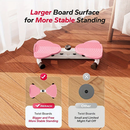 home gym waist twist equipment with foot massage
