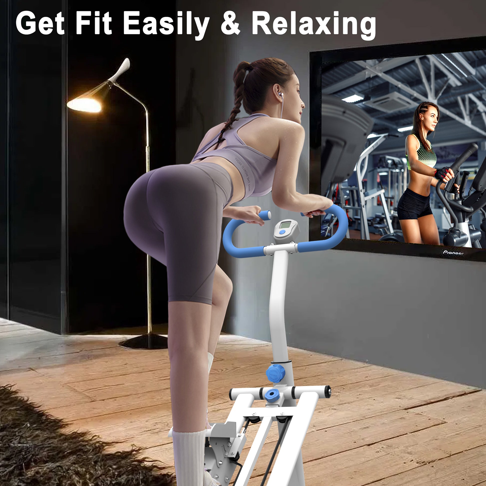 home stair stepper exercise machine adjustable