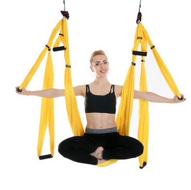 inversion yoga hammock for flexibility and core strength
