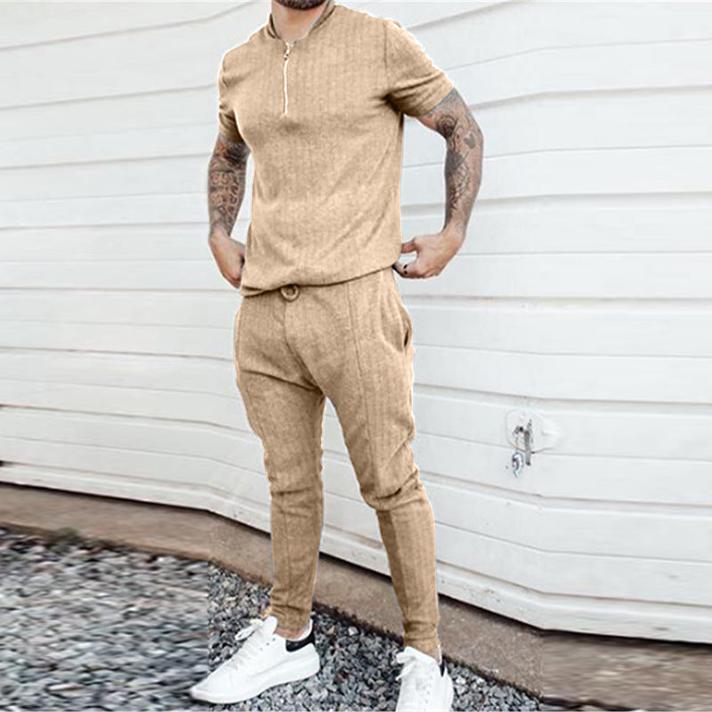 mens casual workout suit for gym and travel