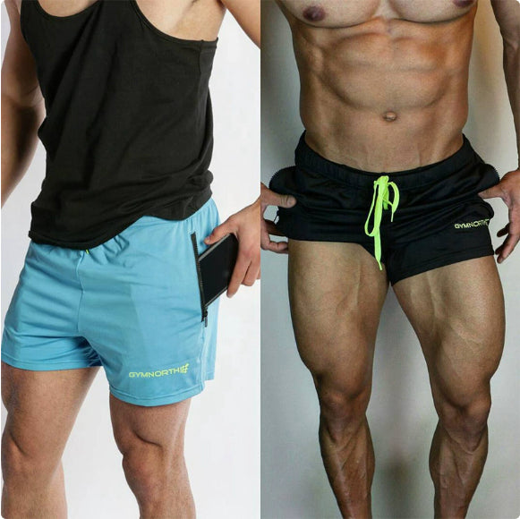 mens gym and swim shorts for travel and fitness