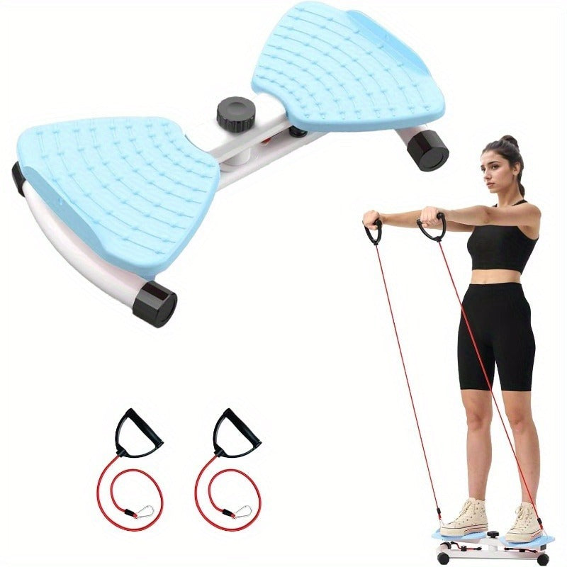noise free waist twisting machine for indoor workouts
