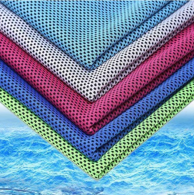 portable cooling towel for travel and fitness
