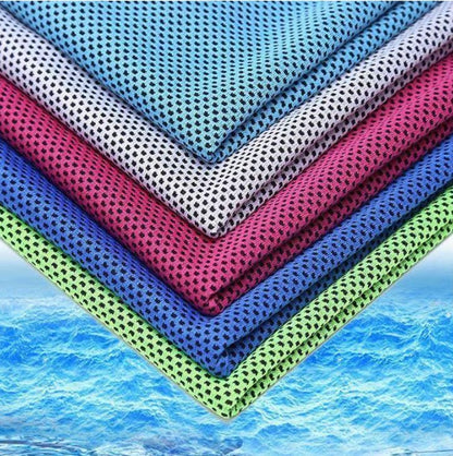 portable cooling towel for travel and fitness