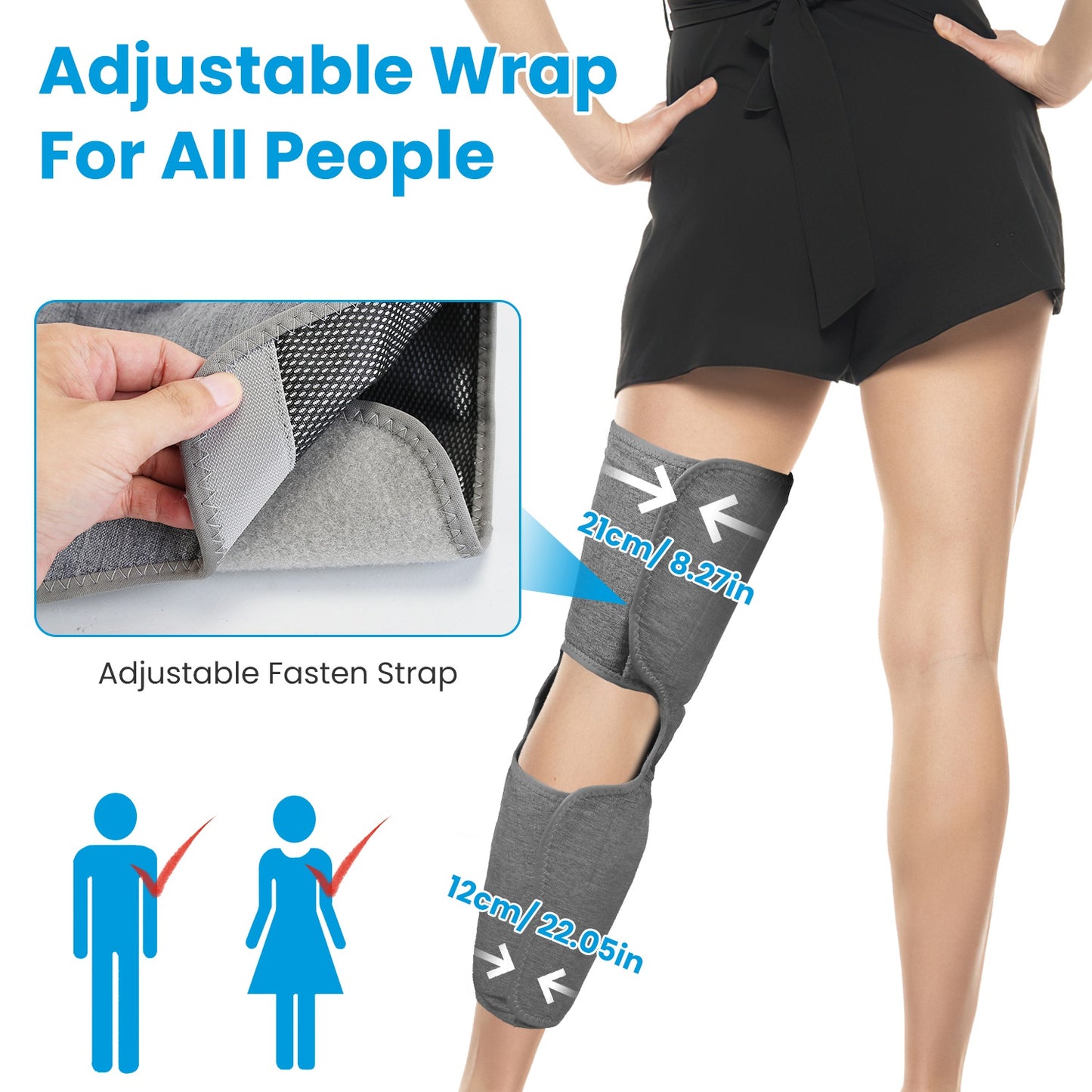 portable cordless leg therapy massager home use