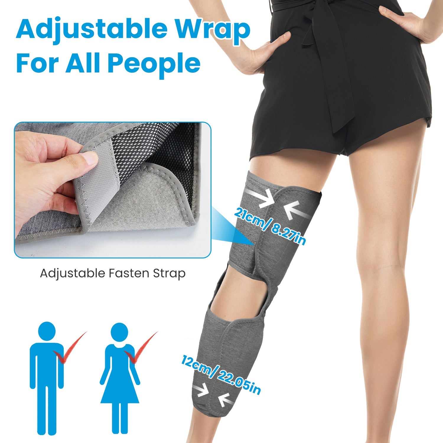 portable cordless leg therapy massager home use