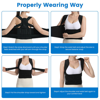 posture trainer for slouching and hunchback correction