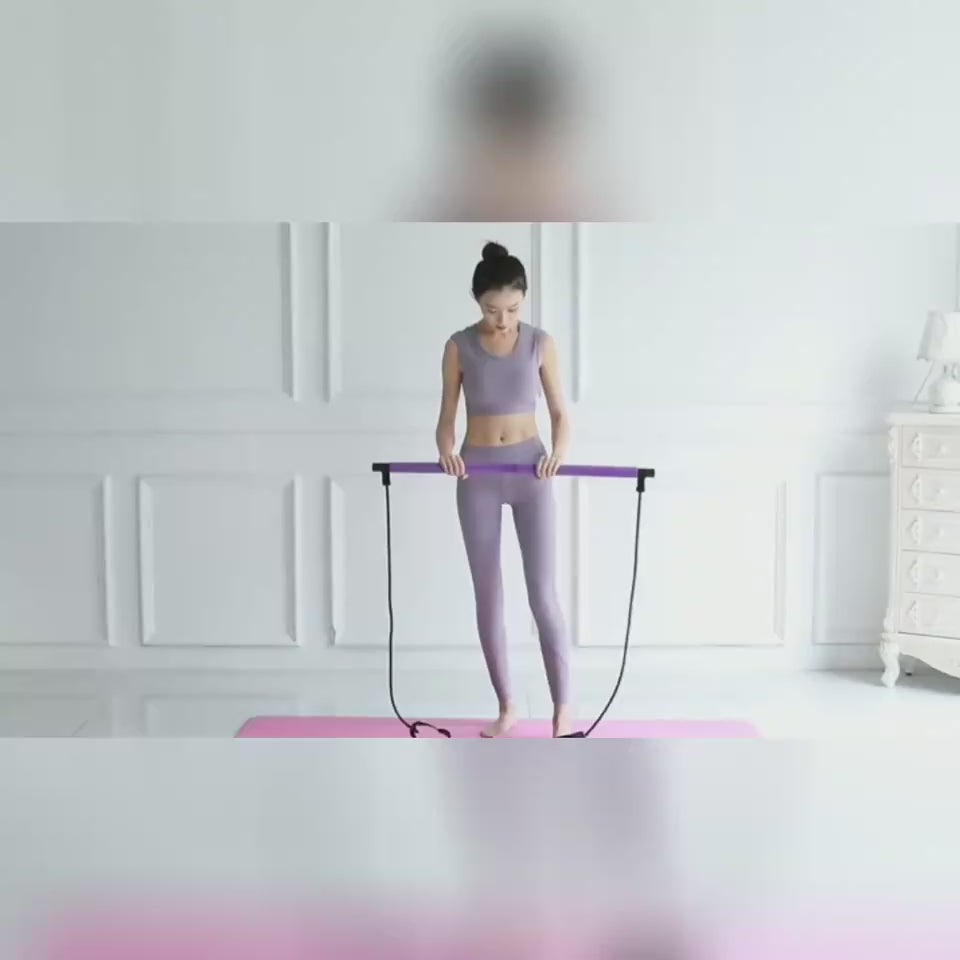 Pilates Stick Home Fitness Exercise