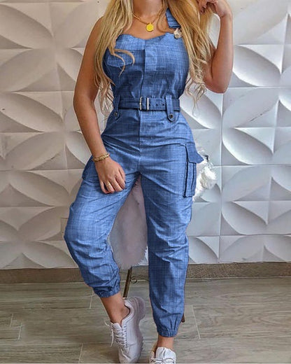 professional work outfit jumpsuit for daily office